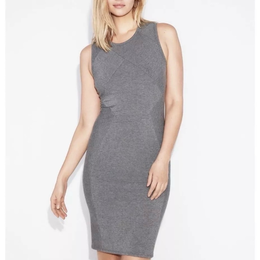 NWT Express Ribbed Knit Sheath Dress, Size Small